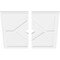 Ekena Millwork Embry Architectural Grde PVC Contemporary Ceiling Medallion, Two Piece, 28"OD x 3"ID x 9 3/4"C x 1"P CMP28EY2-03000 - alternate 4
